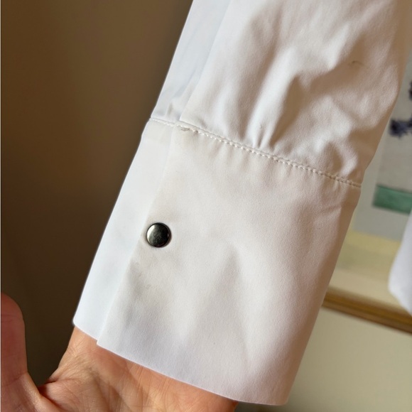 ADAY Something Tailored Shirt White Large - Picture 9 of 12